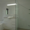Everton Hills semi-frameless glass panel vanity mirror cabinet